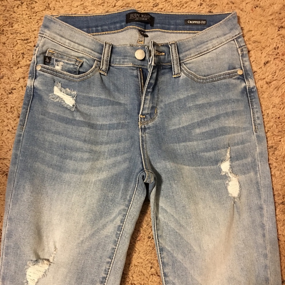 Judy Blue Cropped Skinny Jean